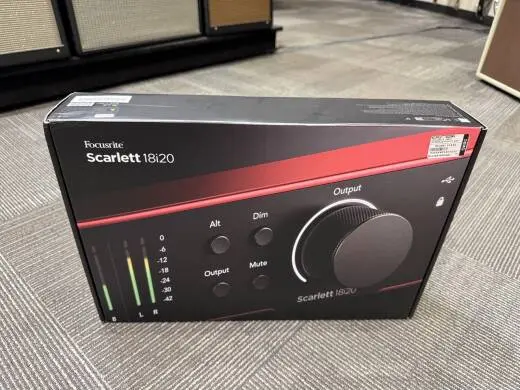 Focusrite SCARLETT18I20M4 OPEN BOX SPECIAL